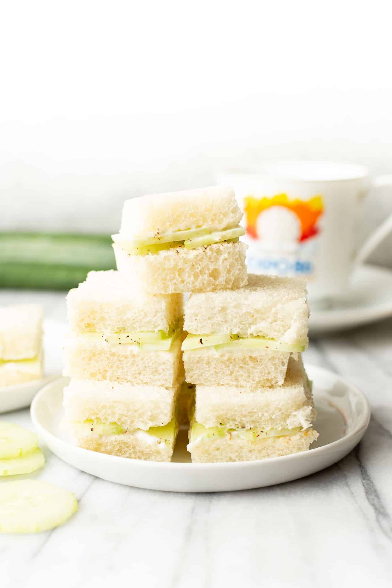 Classic Cucumber Sandwiches Recipe for Tea or Entertaining