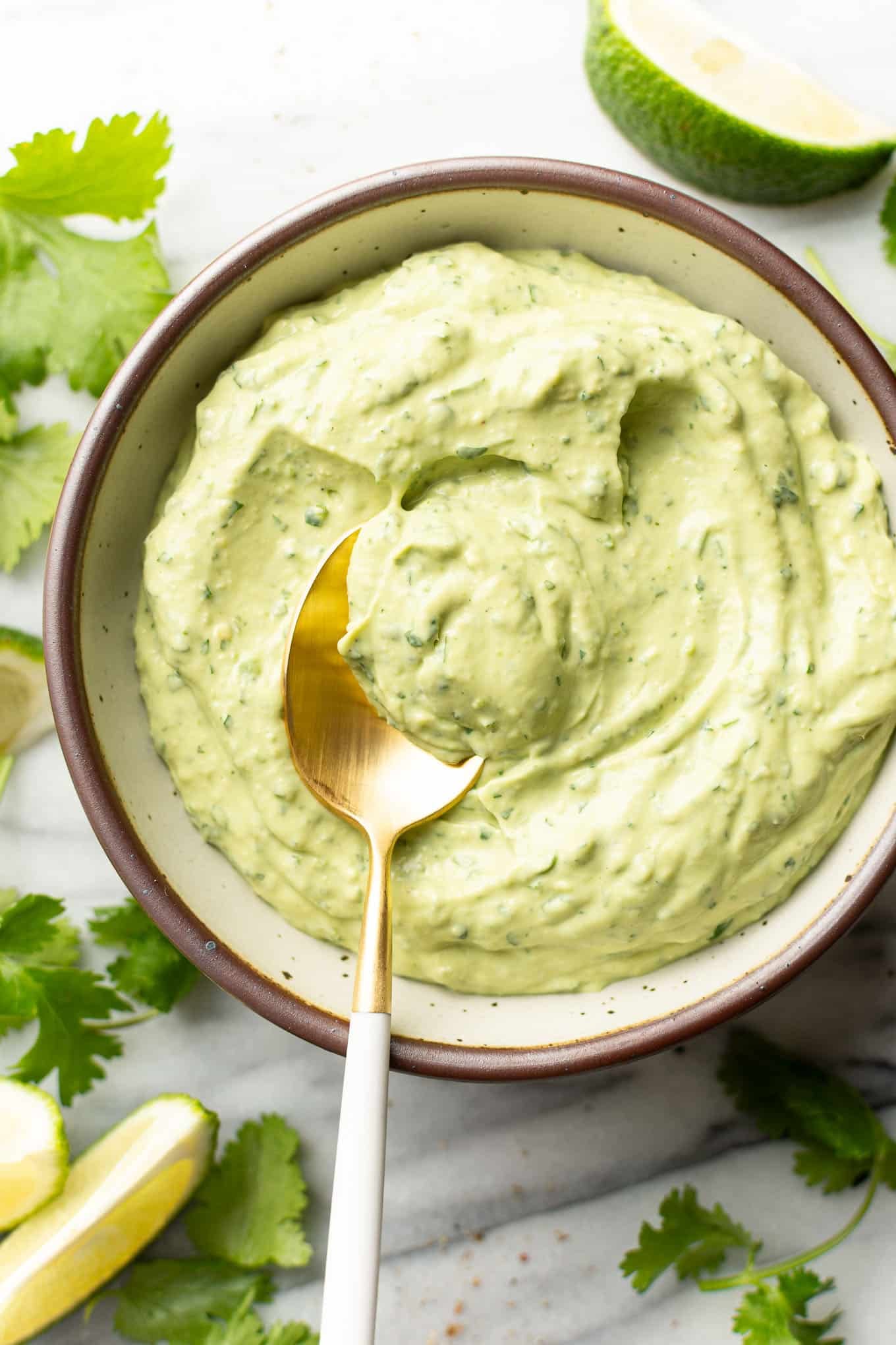 Creamy Avocado Sauce for Tacos, Burritos, and Dipping