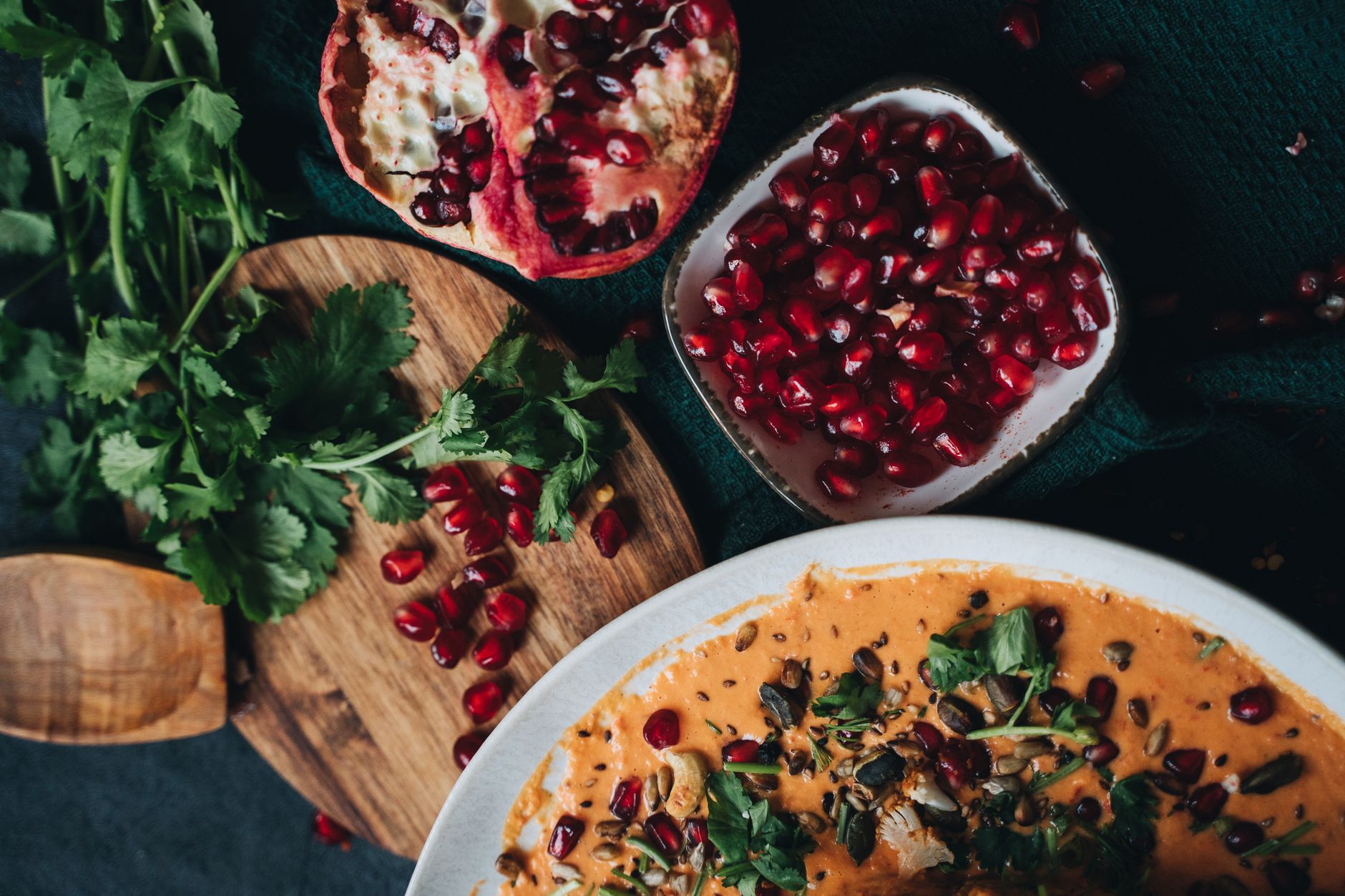 Pumpkin Curry with Coconut Milk and Warm Spices