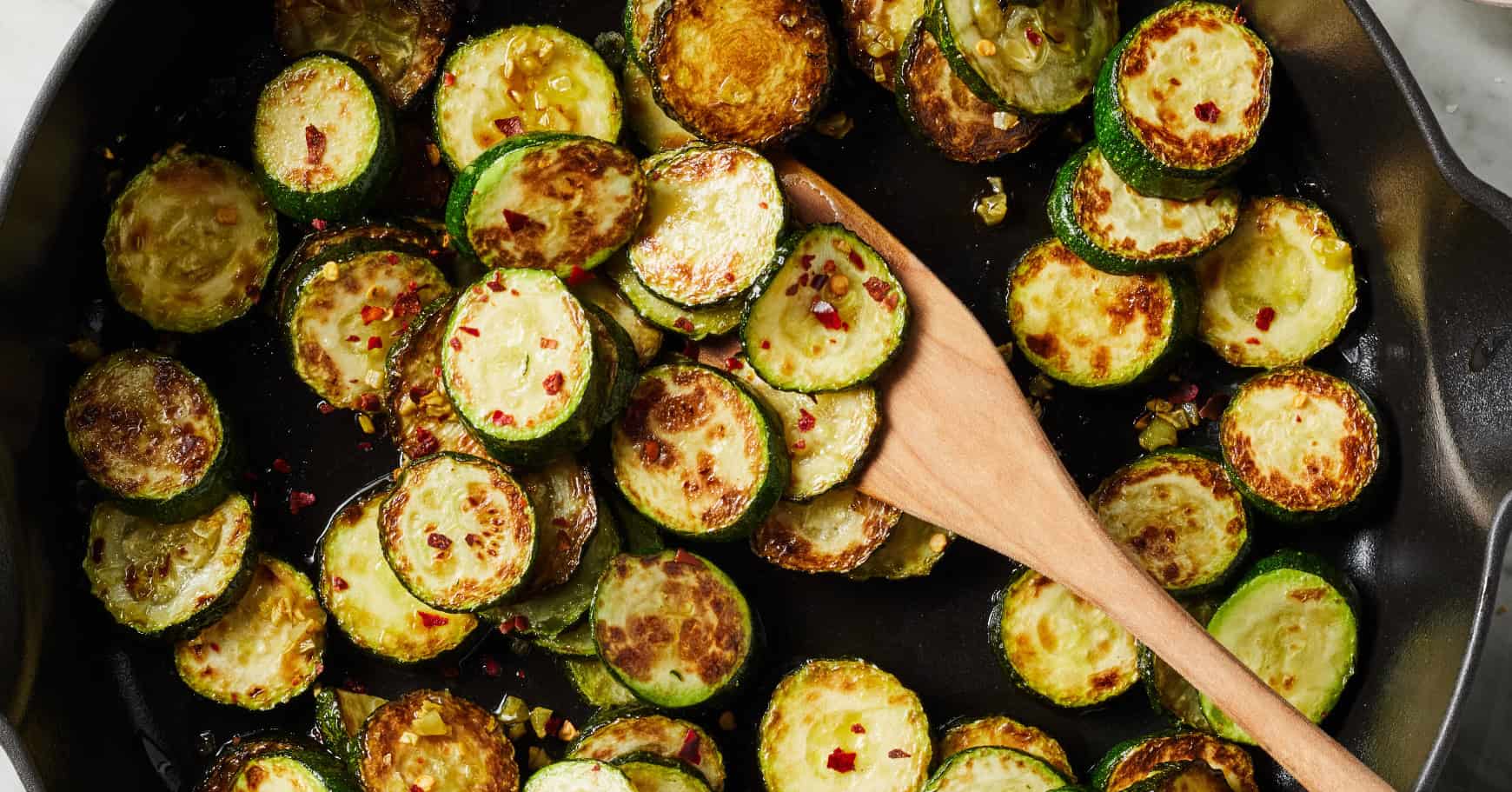 Sautéed Zucchini with Garlic and Lemon